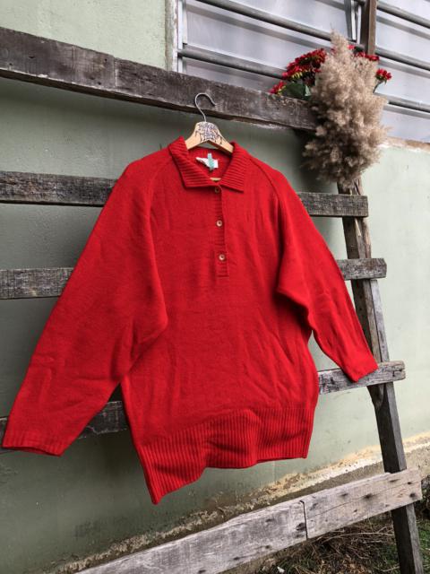 Other Designers Vintage - Vintage Karim Half Button Knitwear Italy