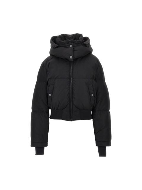 Diesel Diesel Hooded Short Down Jacket Black Women