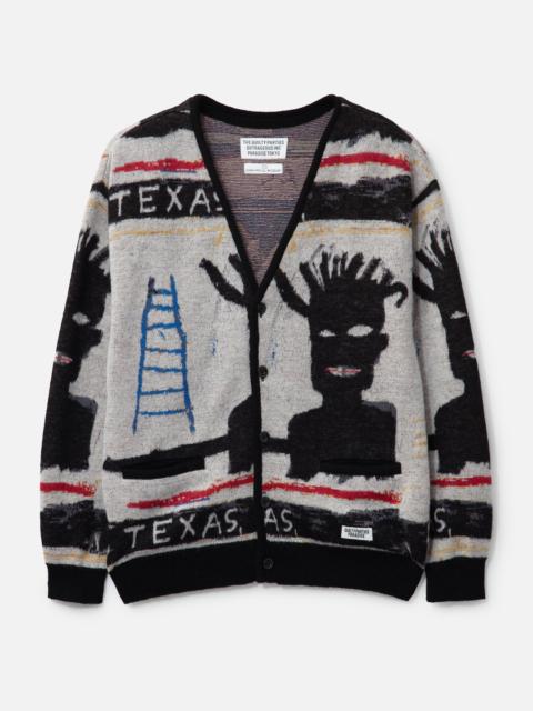 WACKO MARIA JEAN MICHEL BASQUIAT - CARDIGAN (TYPE-1)