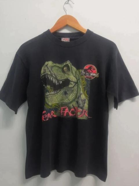 Other Designers Vintage - Vintage Movie Jurassic park 90s T shirt Fear Factor