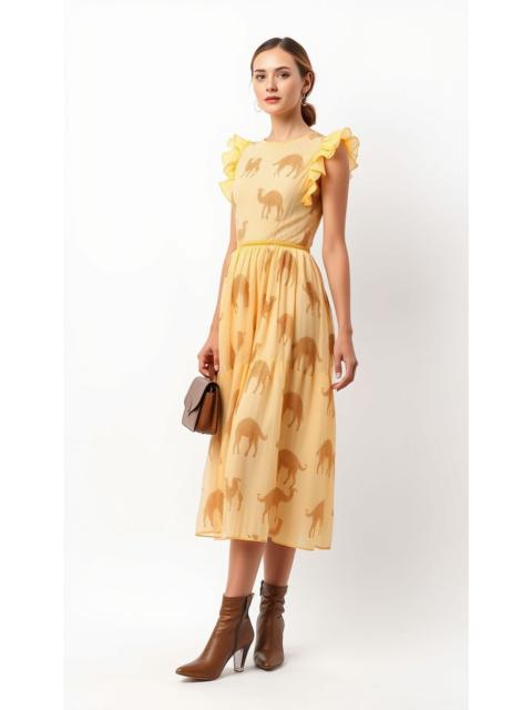 FILIPPA K Camel Cigar Colonial dress