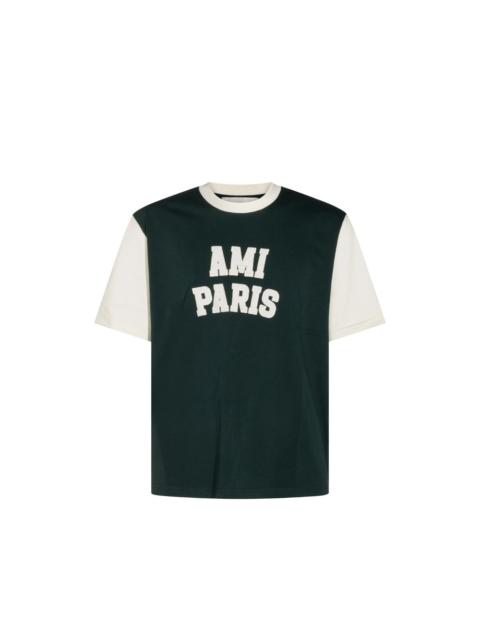 AMI Paris Ami Paris Green Polo Shirts Men