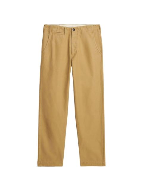 FORTELA cotton button fastening chino trousers