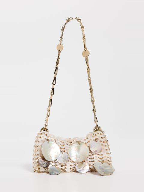 rabanne 1969 Shell Discs Nano Bag