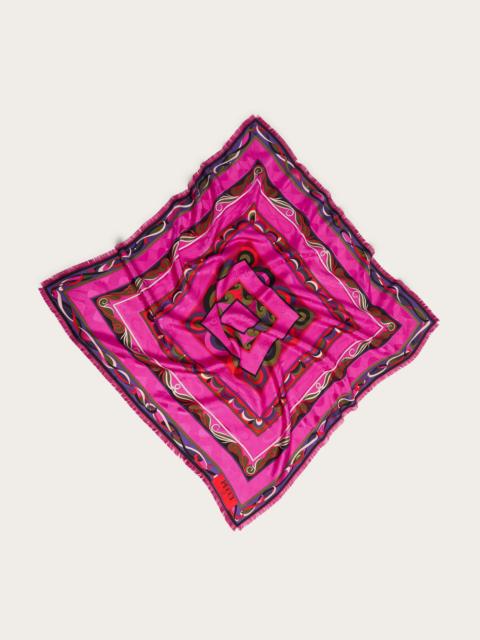 PUCCI MIXED PRINTS JACQUARD CARRE