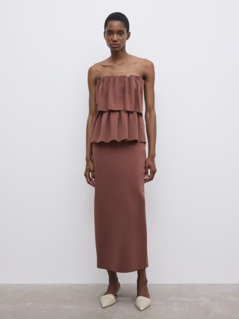 House of Dagmar Sculpted Midi dress