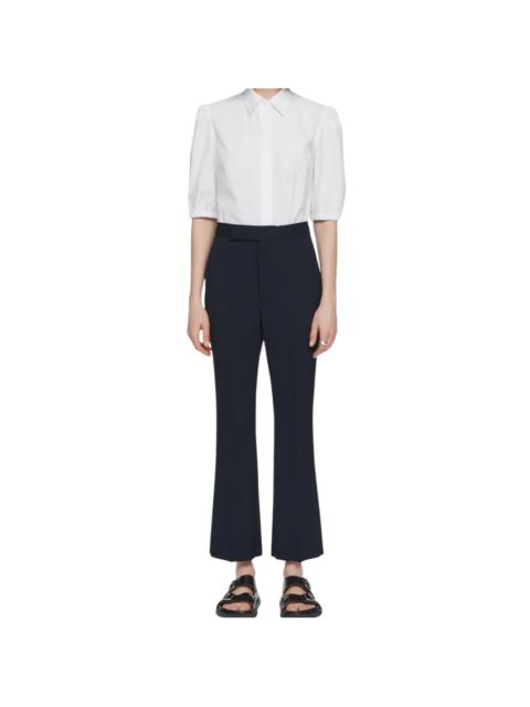MARIA McMANUS Navy Crop Trouser