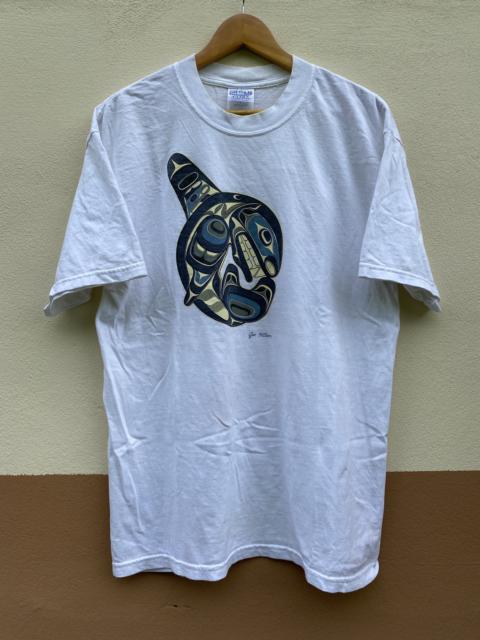 Other Designers Vintage - Vintage 90s Joe Wilson indigenous painting Arts