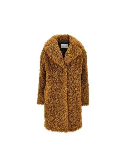 STAND STUDIO Stand Studio Camille Faux Fur Coat Brown