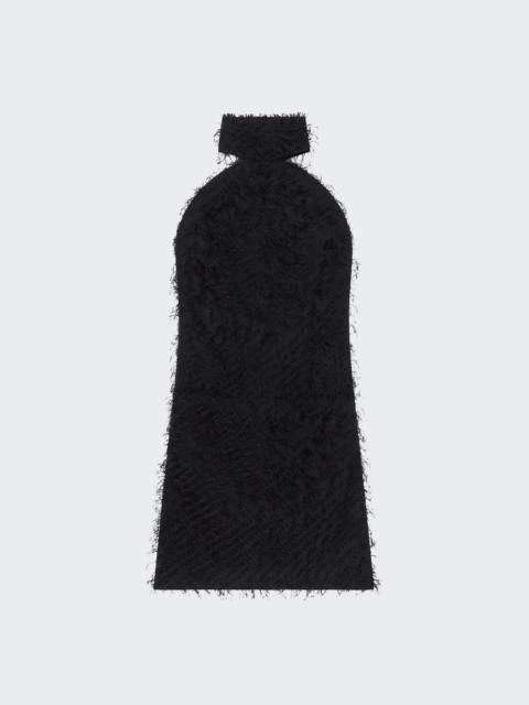 courrèges Illusion Circle Shivering Dress Black