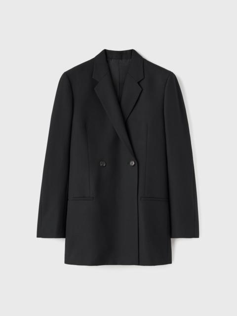 TOTEME Double-breasted blazer black