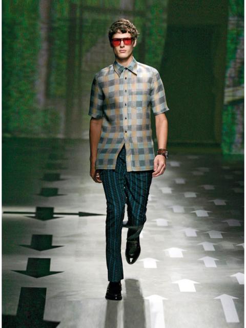 Prada Prada S/S’08 Madras Check Pattern Shirt