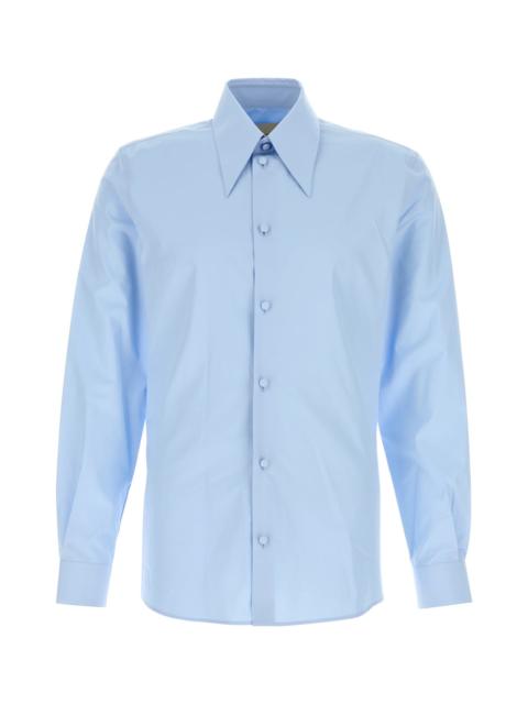 Valentino Light-blue poplin shirt