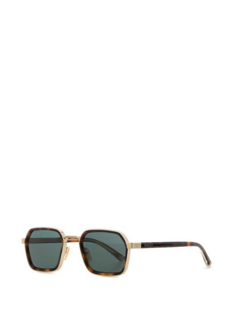 GUCCI Gucci Women Gold Metal Sunglasses