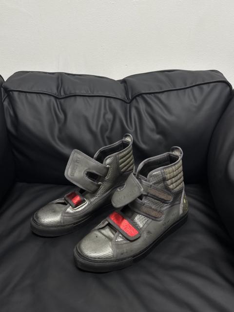 Raf Simons Raf Simons 19ss Metallic strap sneakers