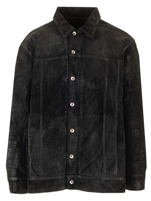 Rick Owens DRKSHDW Rick Owens Drkshdw Men Jumbo Worker Jacket