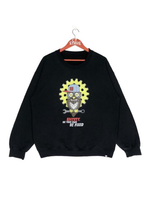 Other Designers Vintage Owl Entity Be Your Own Be Fixed Sweatshirt Big Logo