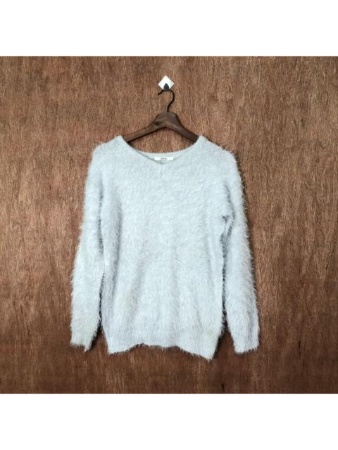 Other Designers Japanese Brand - Jokygal Blue Shag Shaggy Fur Mohair Knitwear #6405