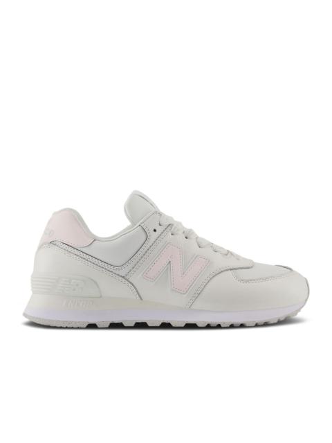 New Balance NEW BALANCE WMNS 574 'CREAM LEATHER PINK'