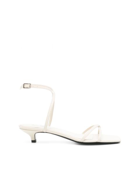 50mm leather sandals