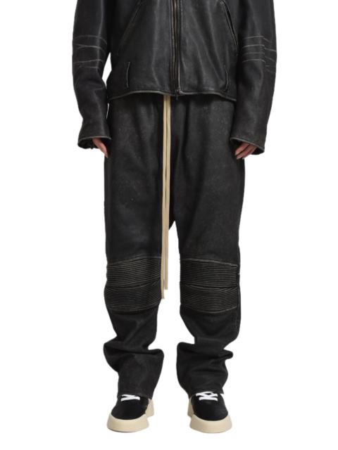 Fear of God LEATHER MOTO PANTS / BLK