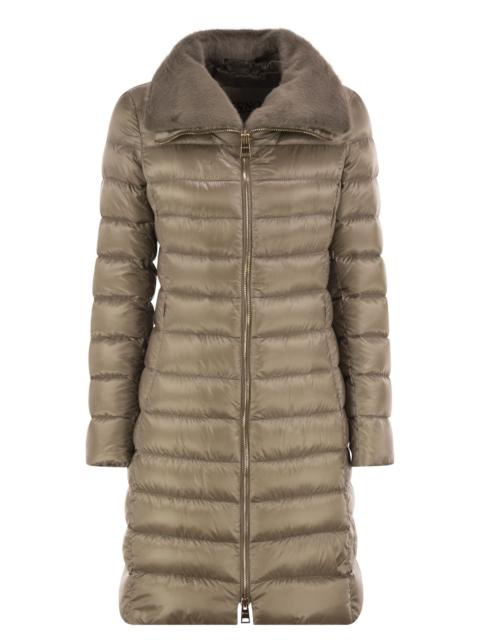 Herno Herno Women Elisa - Long Down Jacket In Ultralight Nylon