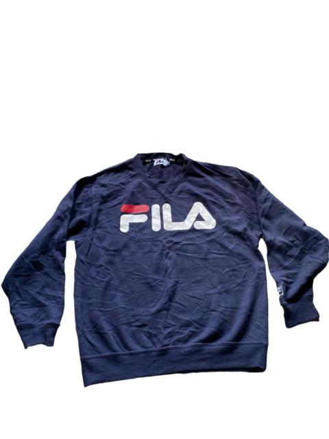 Other Designers Vintage Fila Embroidery Big Logo Sweatshirt