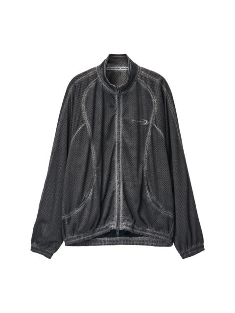 mesh track jacket