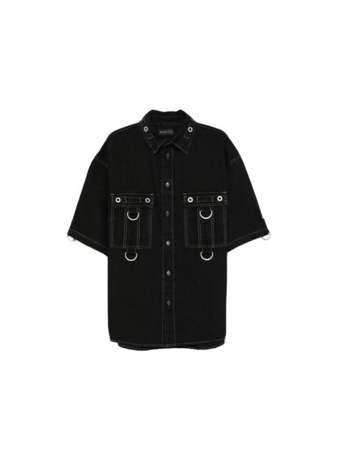 BALENCIAGA Balenciaga Black Shirts Men