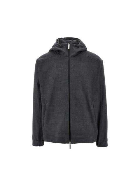 Herno Herno Men Wool Touch Laminar Bluson Jacket