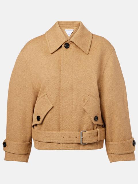 Bottega Veneta Cotton-blend frissé bomber jacket