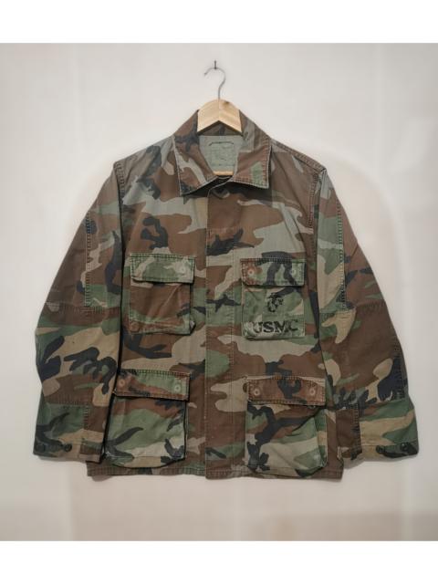 Other Designers Vintage - Vintage USMC Woodland Camouflage Military Jacket