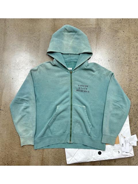 visvim VISVIM 24AW JUMBO SB HOODIE F.Z. CRASH Distressed Zip-Up Hoodie