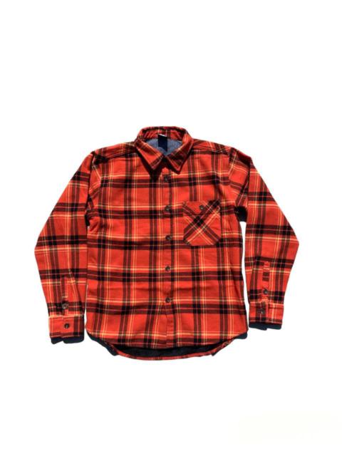 Other Designers Japanese Brand - Fieldcore Velvet Fleece Lined Tartan Plaid Flannel