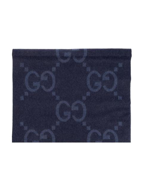 Cashmere Scarf With Monogram