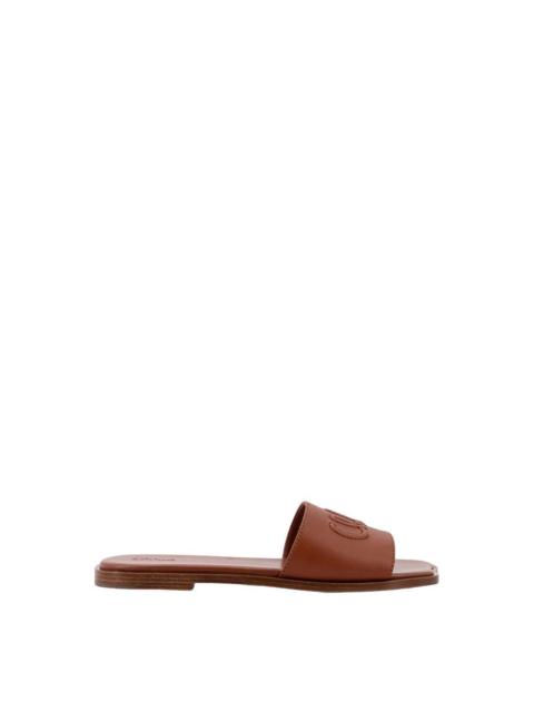 Chloé CHLOE Brown Leather Sandals New & Authentic (Women's size:11