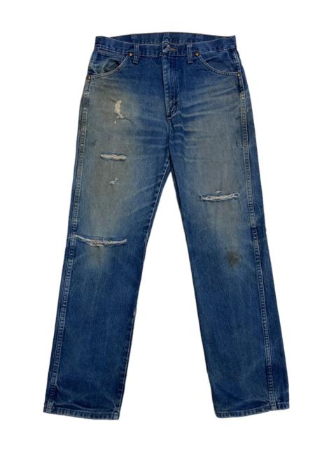 Other Designers Designer Wrangler Western Distressed Denim