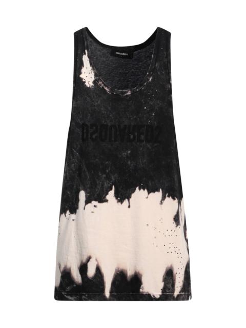 DSQUARED2 Steel grey Men's Tank Top