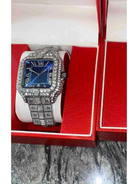 New Moissanite Iced Out Bust Down Watch 