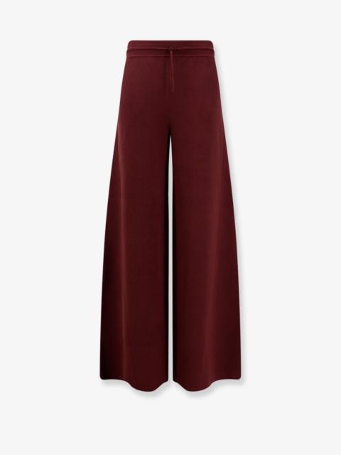 Loro Piana Loro Piana Siena Silk And Cotton Trousers Red