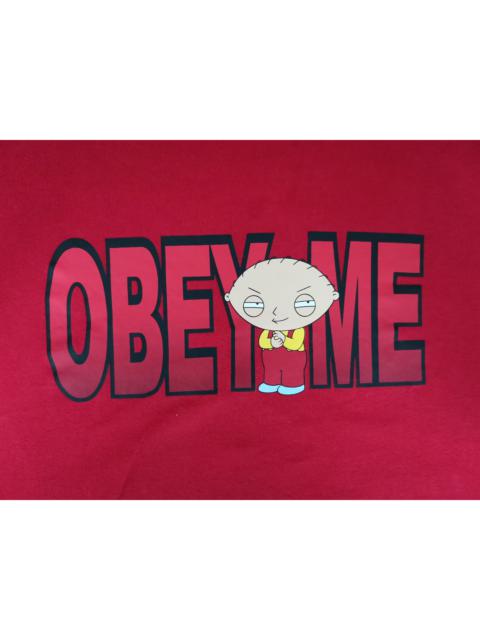 Other Designers Vintage - Family Guy Obey Me Tee TV Series Funny Simpsons Tazmania