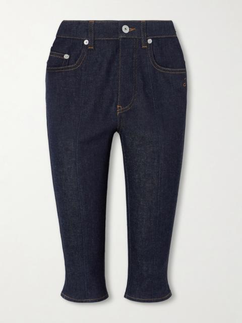 JACQUEMUS Denim Slim-leg Capri Pants