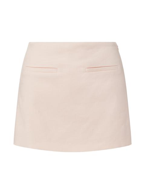 VERONICA BEARD ALIDA STRETCH-LINEN SKORT