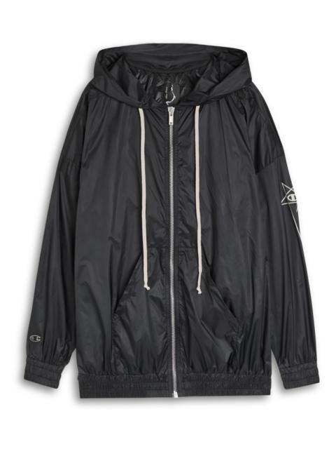 Rick Owens X Champion Jumbo Jason's Hooded Cotton Sweatshirt