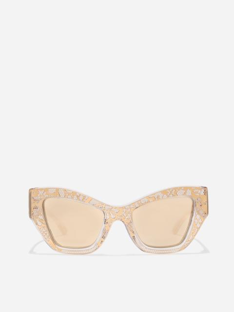 Dolce & Gabbana DG Lace Sunglasses