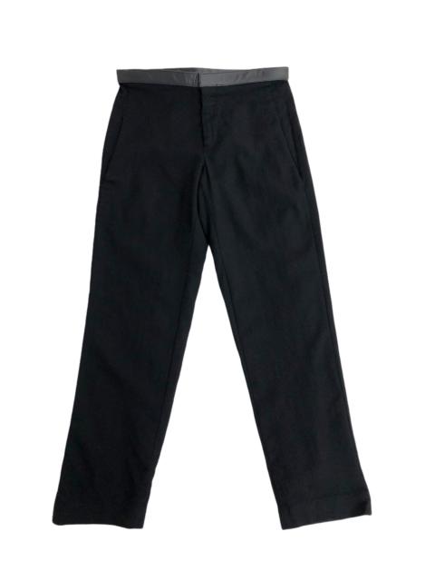 Other Designers Dirk Bikkembergs - Wool Leather Pants