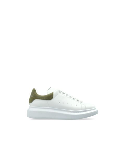Alexander McQueen ALEXANDER MCQUEEN Oversized $590 Women's White/Green Sneaker