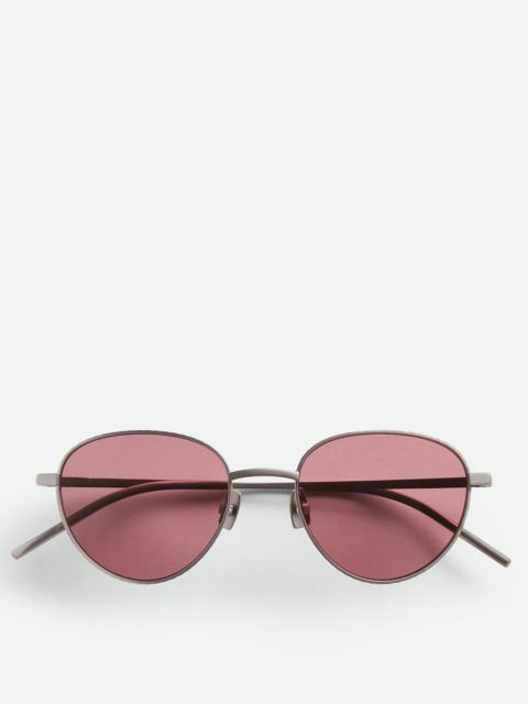 Bottega Veneta Intrecciato Panthos Sunglasses
