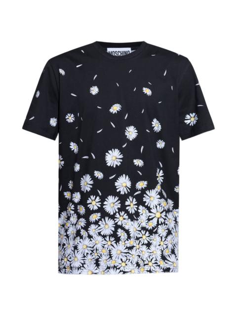 Moschino FLORAL-PRINT T-SHIRT