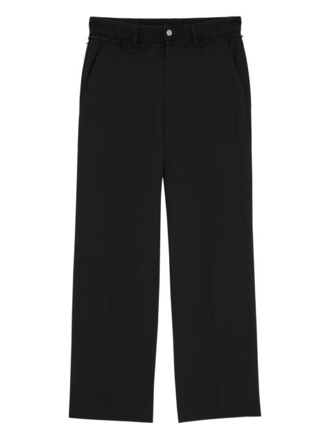 MM6 Maison Margiela Mm6 Maison Margiela Frayed-waistband Trousers